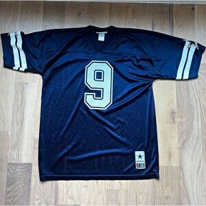 Cowboys Authentic Apparel Dallas Cowboys Tony Romo #9 NFL Blue Jersey XL